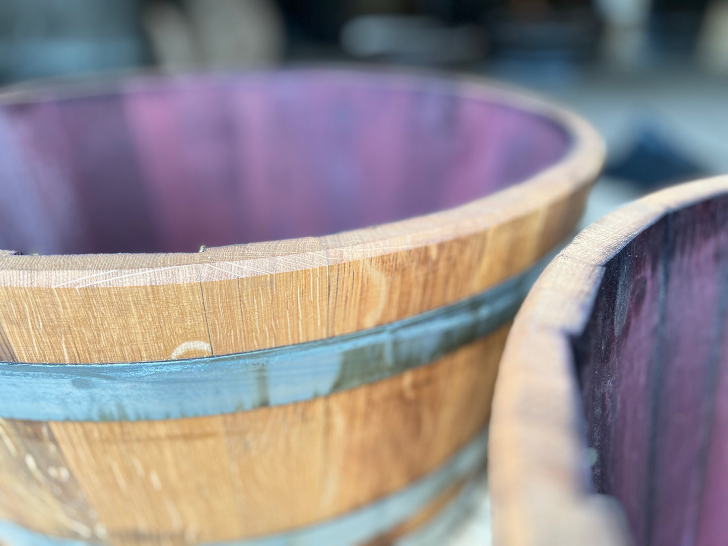 Oakwood Premium Planter Large (Wine Cask)