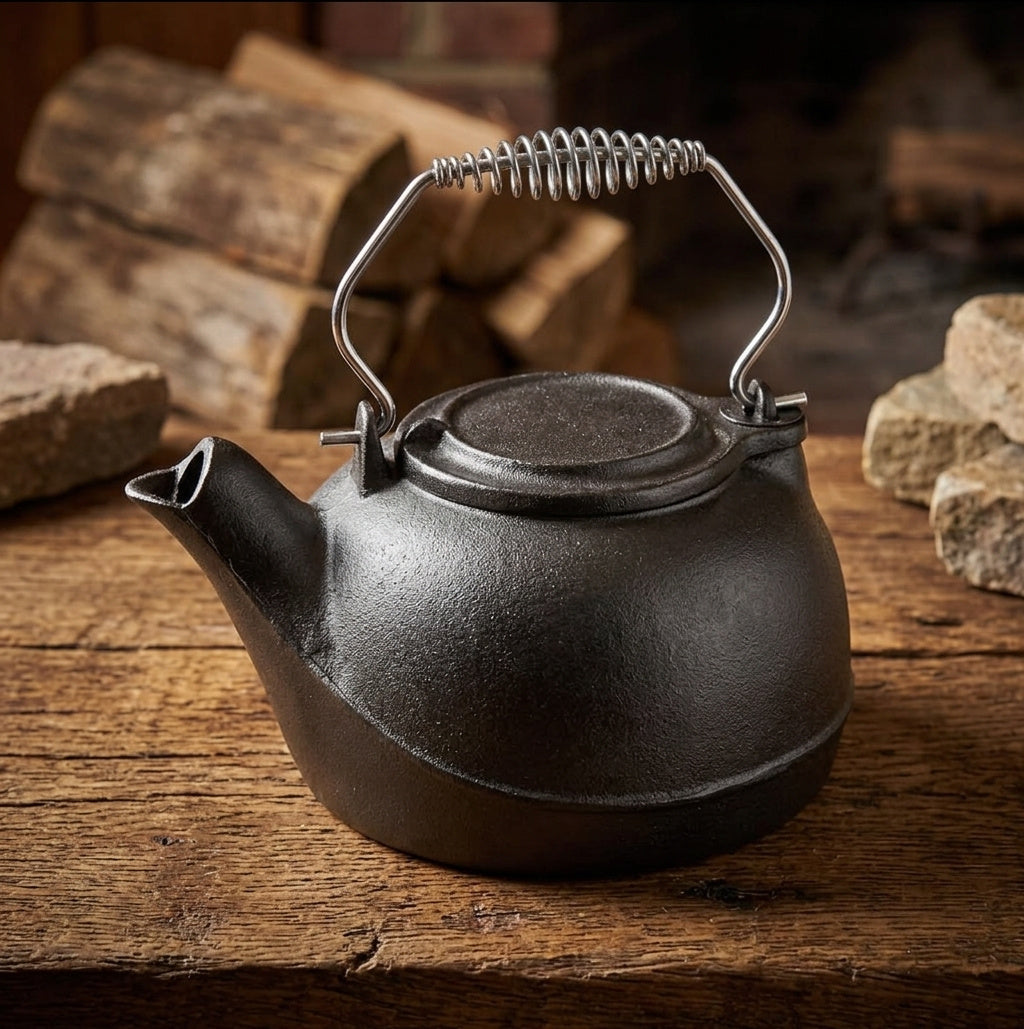 Cast Iron Stove Top Kettle